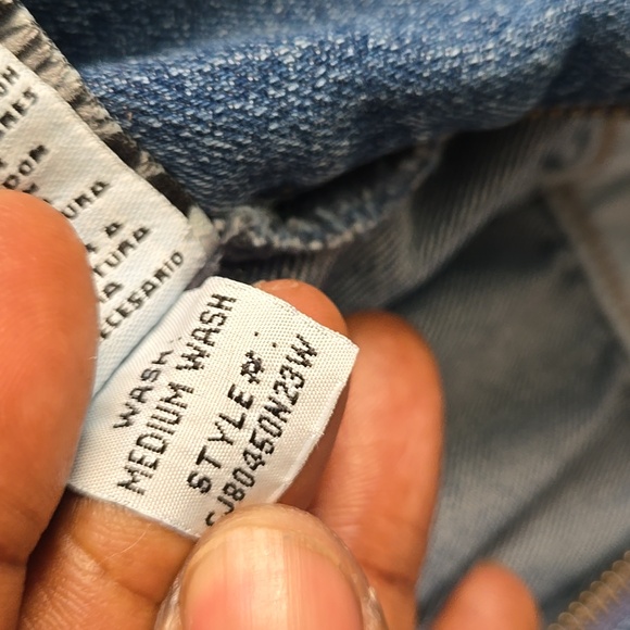 Denim Short Sleeve Jumpsuit - Picture 10 of 10